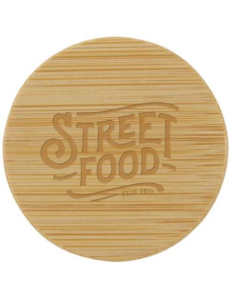 Botella de vidrio borosilicato con agarre de silicona de 600 ml N28666001