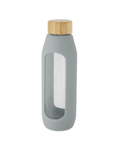 Botella de vidrio borosilicato con agarre de silicona de 600 ml N28666001