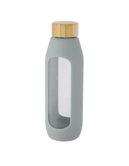 Botella de vidrio borosilicato con agarre de silicona de 600 ml N28666001