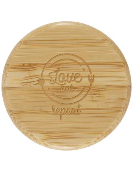 Botella de vidrio borosilicato con agarre de silicona de 600 ml N09666001