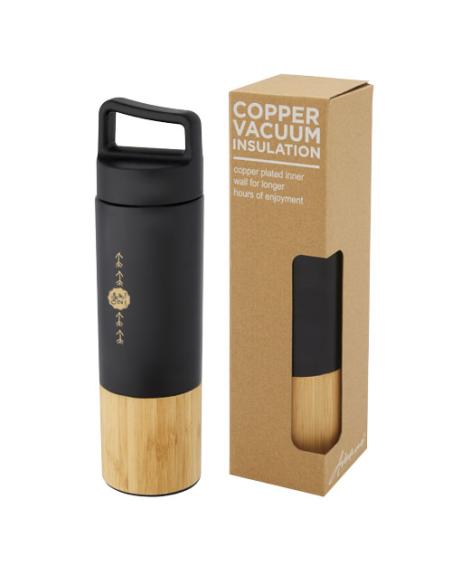 Botella de acero inoxidable con aislamiento al vacío de cobre de 540 ml con N09966001