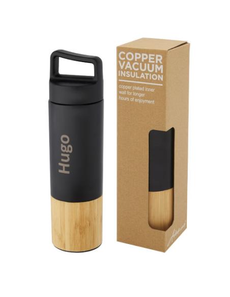 Botella de acero inoxidable con aislamiento al vacío de cobre de 540 ml con N09966001