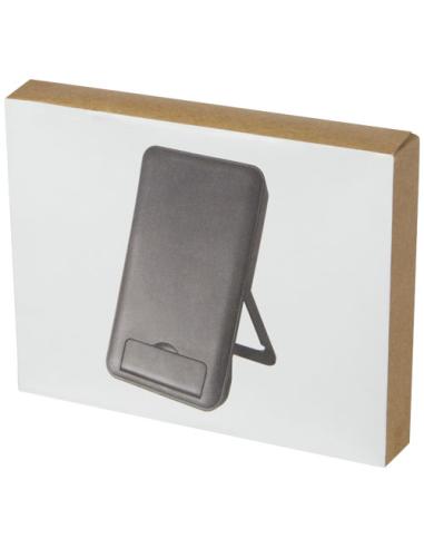 Base de carga inalámbrica de plástico reciclado de 10 W con soporte para teléfono N09302421