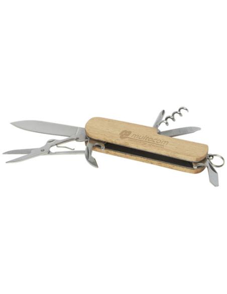 Navaja de bolsillo de 7 funciones y con mango de madera N17015401