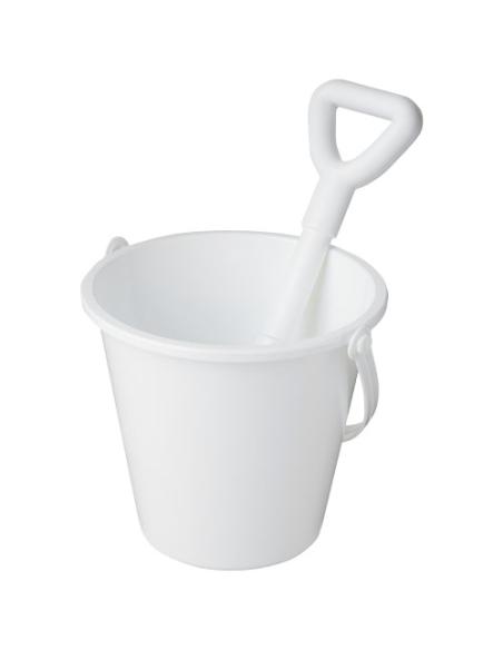 Cubo y pala de playa de plástico reciclado N10142012