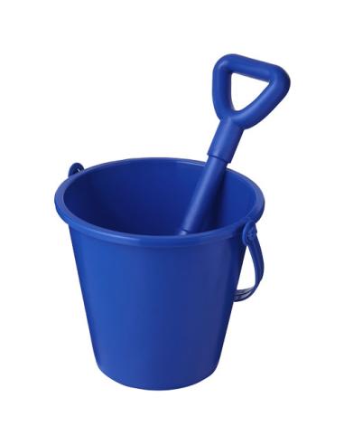 Cubo y pala de playa de plástico reciclado N25142012