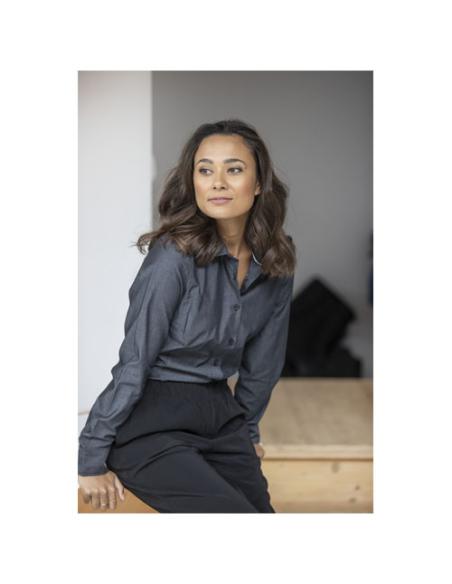 Camisa orgánica de manga larga para mujer N00552573