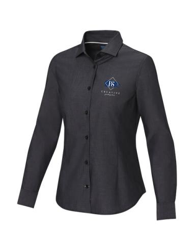 Camisa orgánica de manga larga para mujer N00952573