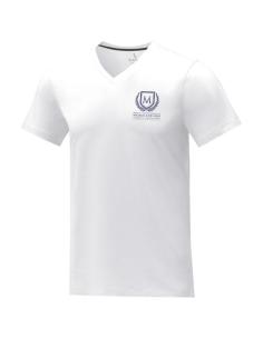 Camiseta de manga corta y cuello en V para hombre N01003083 2