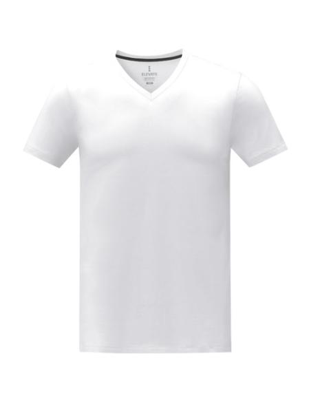 Camiseta de manga corta y cuello en V para hombre N01003083