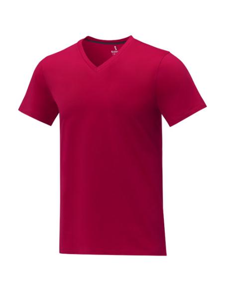 Camiseta de manga corta y cuello en V para hombre N01203083