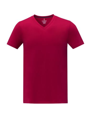 Camiseta de manga corta y cuello en V para hombre N01203083