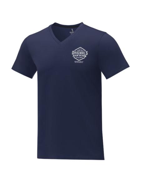 Camiseta de manga corta y cuello en V para hombre N05503083