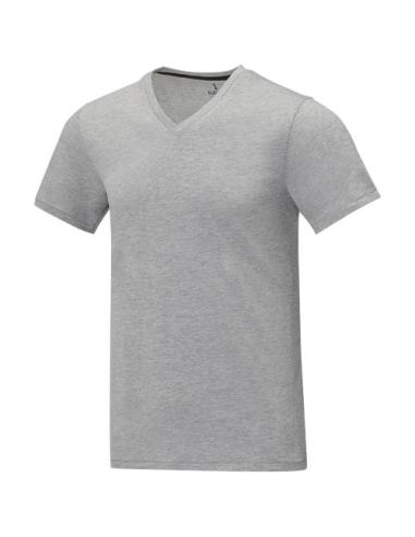 Camiseta de manga corta y cuello en V para hombre N00803083