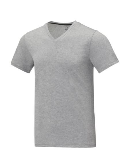 Camiseta de manga corta y cuello en V para hombre N00803083