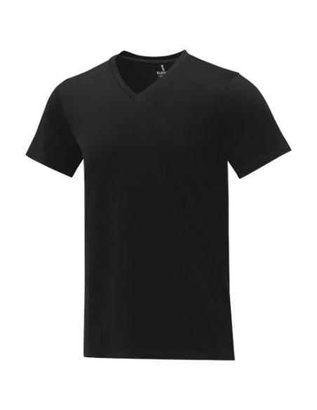 Camiseta de manga corta y cuello en V para hombre N00903083
