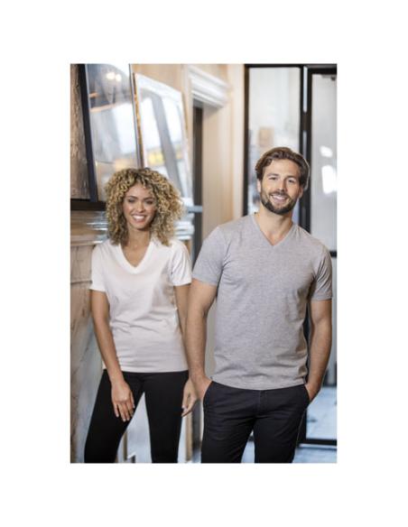 Camiseta de manga corta y cuello en V para hombre N00903083