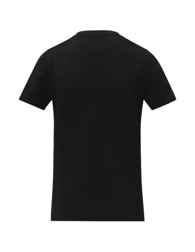 Camiseta de manga corta y cuello en V para mujer N00913083