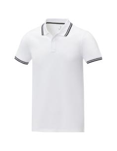 Polo de manga corta con ribete para hombre N01080183