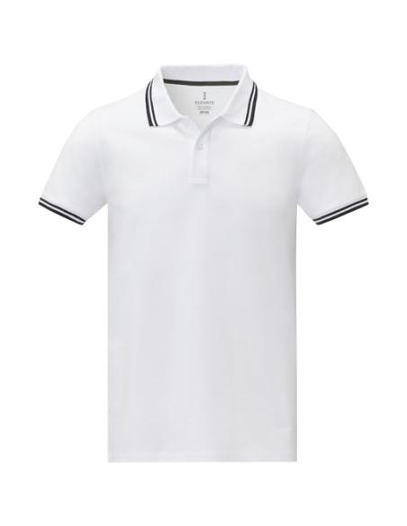 Polo de manga corta con ribete para hombre N01080183