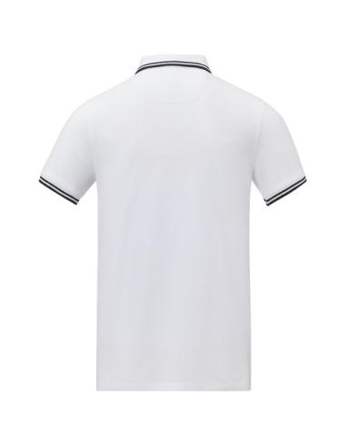 Polo de manga corta con ribete para hombre N01080183