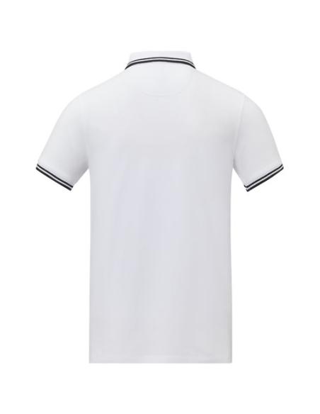 Polo de manga corta con ribete para hombre N01080183