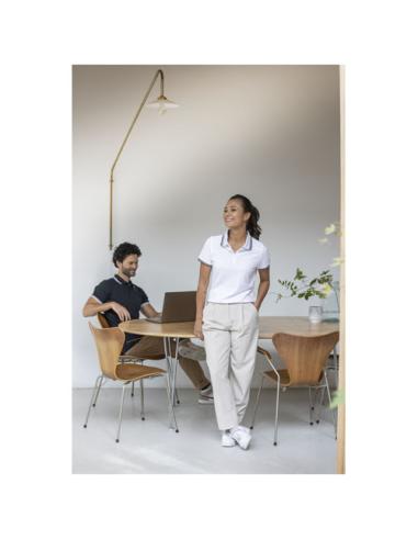 Polo de manga corta con ribete para hombre N01080183