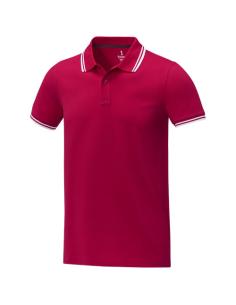 Polo de manga corta con ribete para hombre N01080183