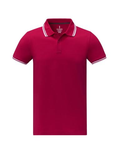 Polo de manga corta con ribete para hombre N01280183