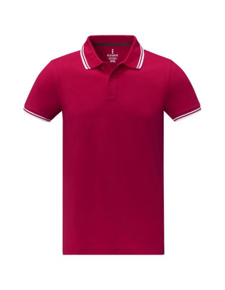 Polo de manga corta con ribete para hombre N01280183