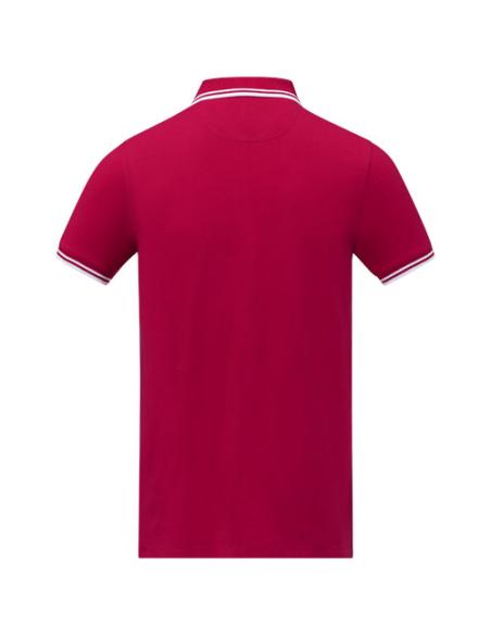 Polo de manga corta con ribete para hombre N01280183