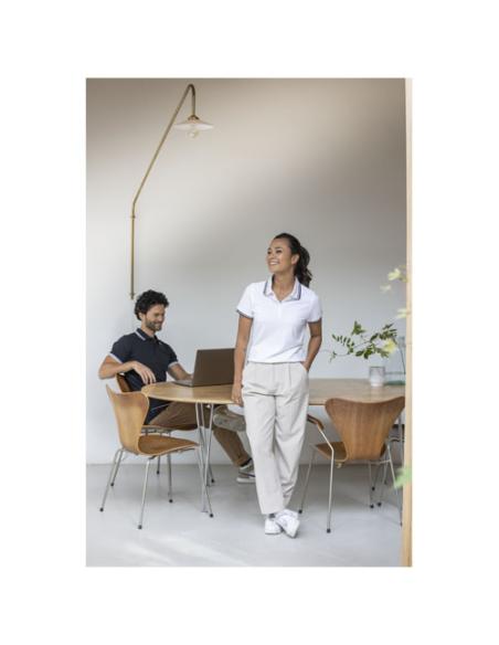 Polo de manga corta con ribete para hombre N01280183