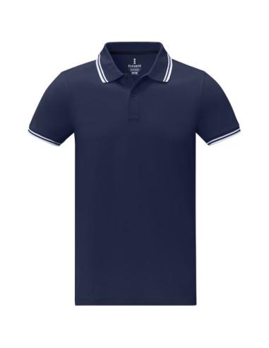 Polo de manga corta con ribete para hombre N05580183