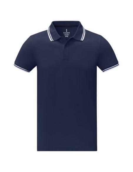 Polo de manga corta con ribete para hombre N05580183
