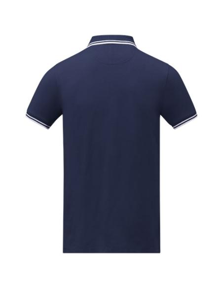 Polo de manga corta con ribete para hombre N05580183