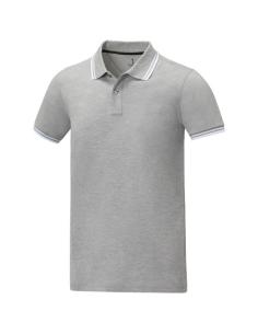 Polo de manga corta con ribete para hombre N01080183