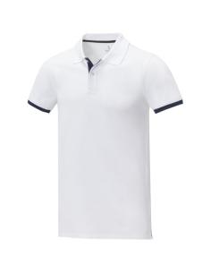 Polo de manga corta de dos tonos para hombre N01001183