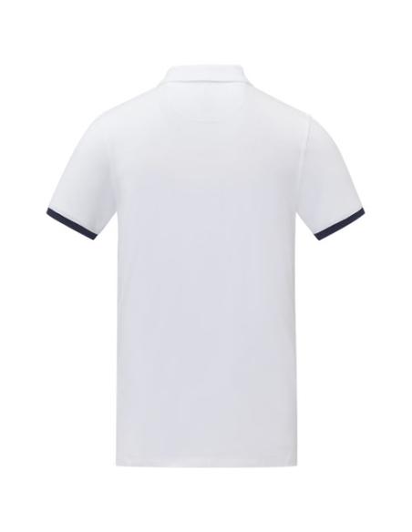Polo de manga corta de dos tonos para hombre N01001183