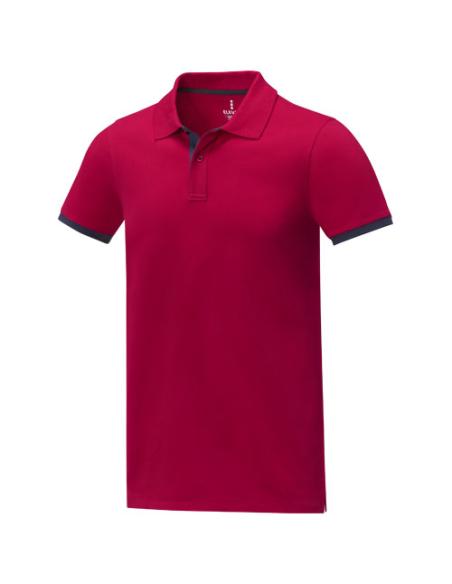 Polo de manga corta de dos tonos para hombre N01201183