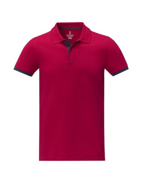 Polo de manga corta de dos tonos para hombre N01201183