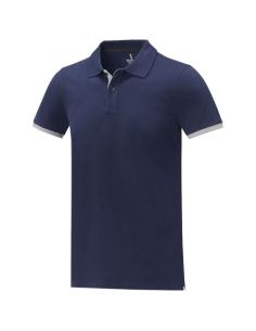 Polo de manga corta de dos tonos para hombre N01001183