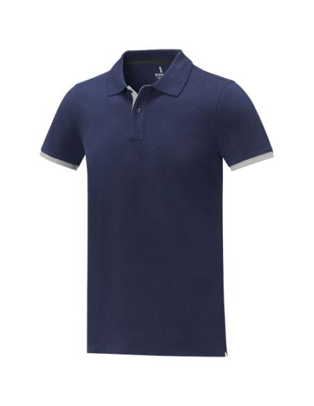 Polo de manga corta de dos tonos para hombre N05501183