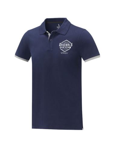 Polo de manga corta de dos tonos para hombre N05501183