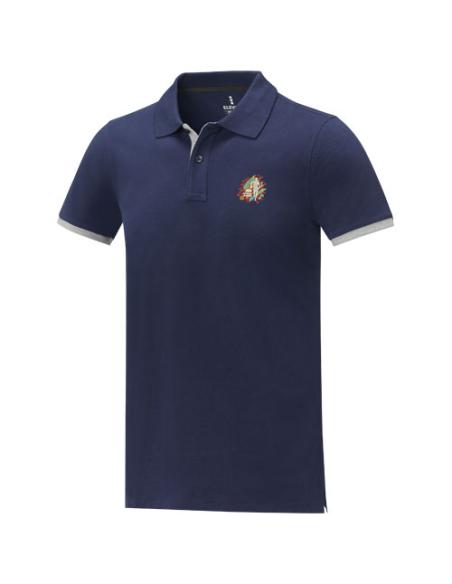 Polo de manga corta de dos tonos para hombre N05501183