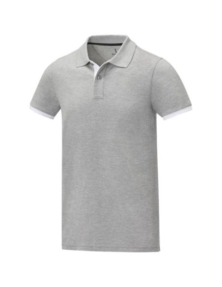 Polo de manga corta de dos tonos para hombre N00801183