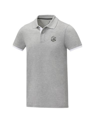 Polo de manga corta de dos tonos para hombre N00801183