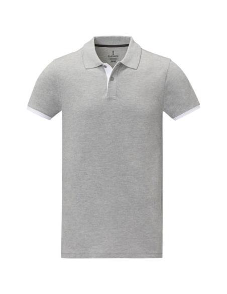 Polo de manga corta de dos tonos para hombre N00801183
