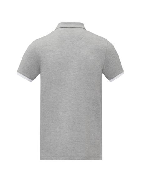 Polo de manga corta de dos tonos para hombre N00801183