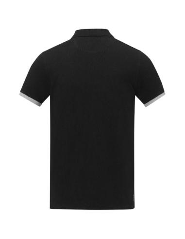 Polo de manga corta de dos tonos para hombre N00901183