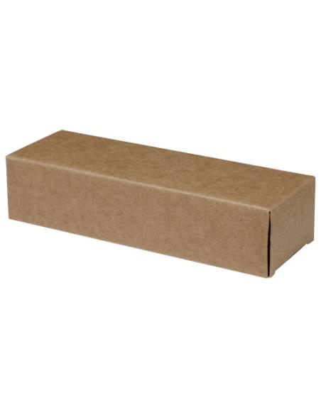 Gafas de sol polarizadas con cristal de espejo de PET reciclado/madera en caja de regalo N17200721